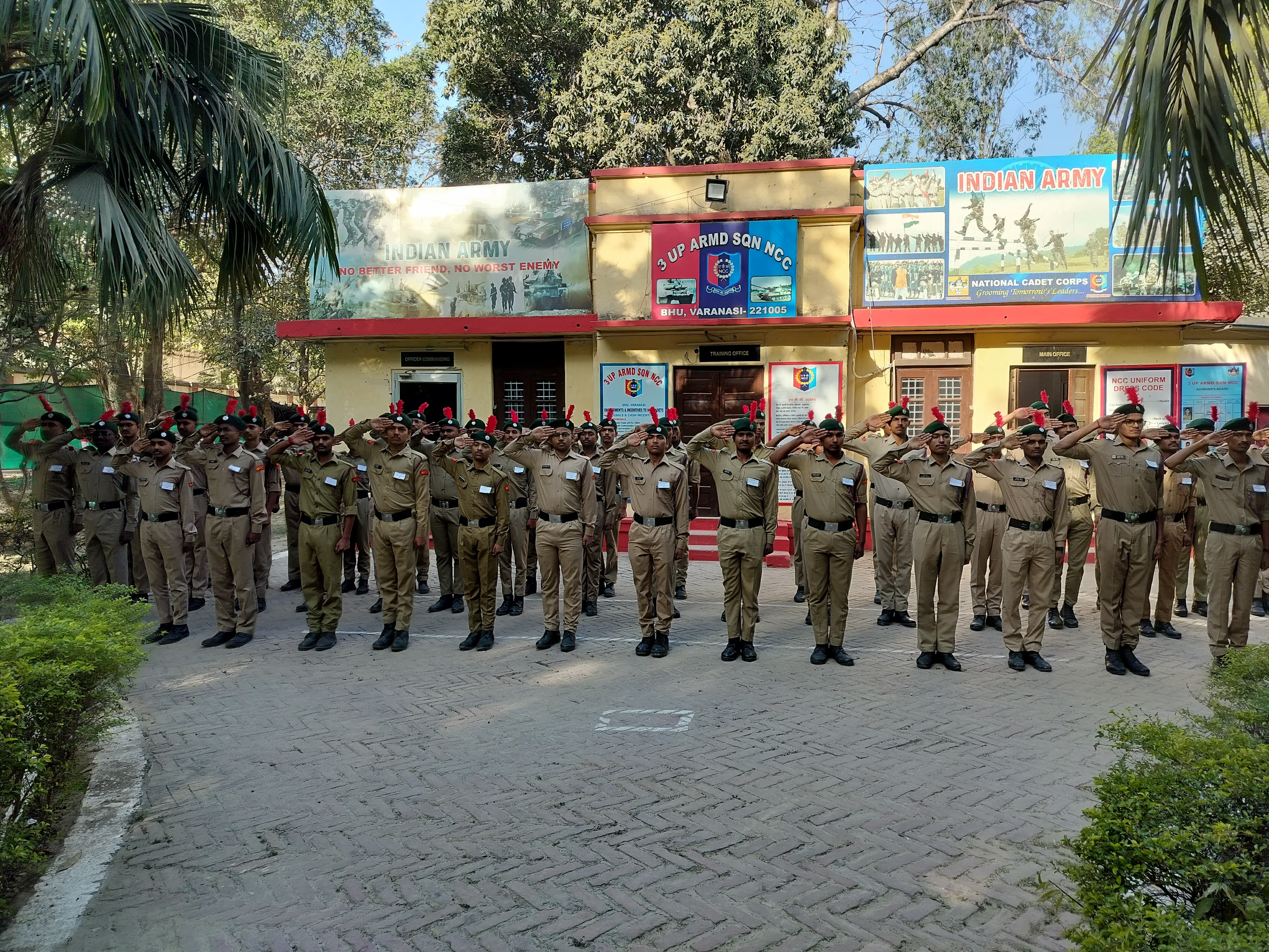 Cadets in Uniform
